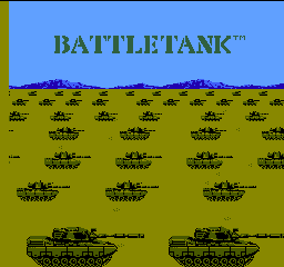Battletank (USA) Title Screen
